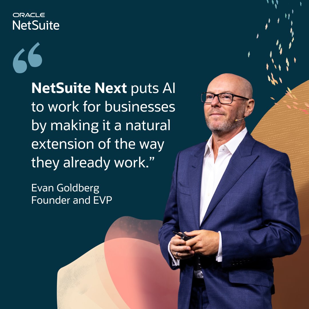 Ines_MD's tweet photo. The future of @NetSuite is coming soon. Learn more about what's next: https://t.co/FCV7fQrO6Z https://t.co/POOxekva1l