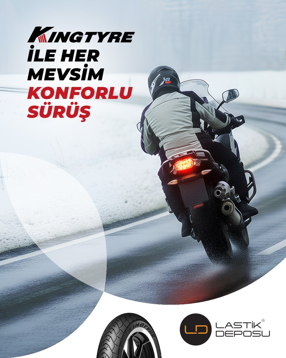 Kingtyre K70’in işlevsel ve göz alıcı sırt deseni her türlü hava koşulunda mükemmel tutuşu sağlar. 🛞

Sıfır derece çelik kemer yapısı ve polyester kordonu ile daha dengeli ve konforlu bir sürüş sizi bekliyor!🏍️

Sipariş vermek için 👇
lastikdeposu.com.tr