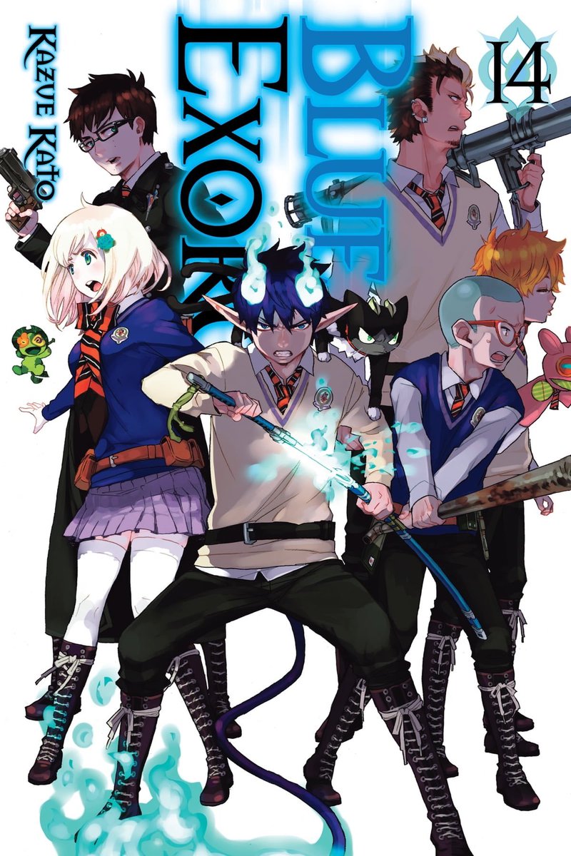 MangaMoguraRE's tweet image. "Blue Exorcist" creator Kazue Kato is preparing for the FINAL CHAPTER of the manga.

For that, the series will go on hiatus until July 2026.
