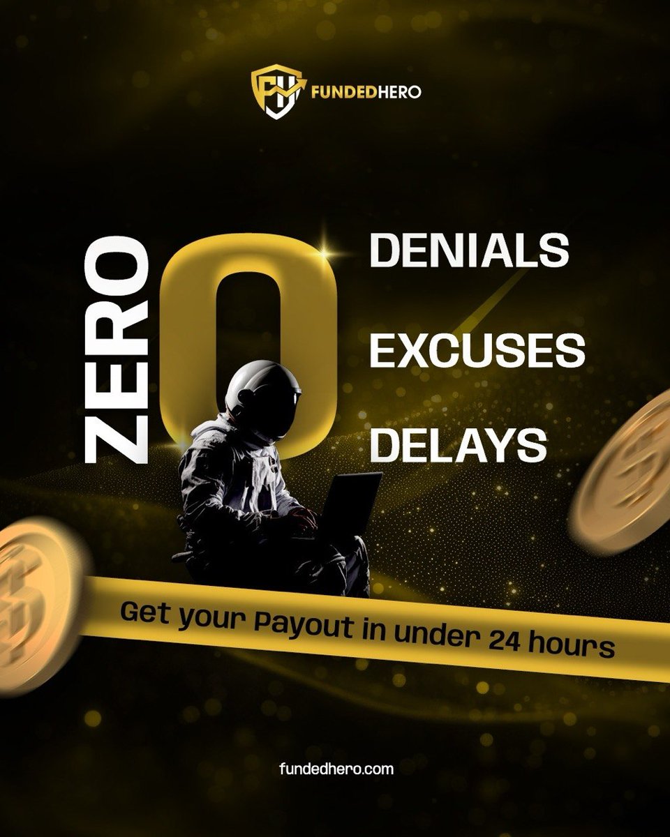 Zero denials.
Zero excuses.
Zero delays.

Get your payout in under 24 hours with <a href="/_fundedhero/">FundedHero</a>

fundedhero.com/?ref=5098
