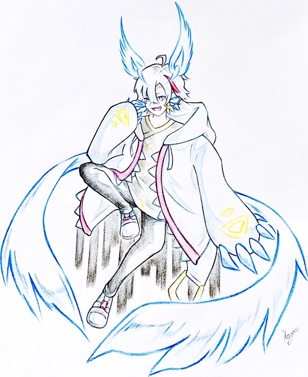 ⚠︎捏造
怪物衣装を進化形っぽくしたかった
（ALTにちょこっと裏話）