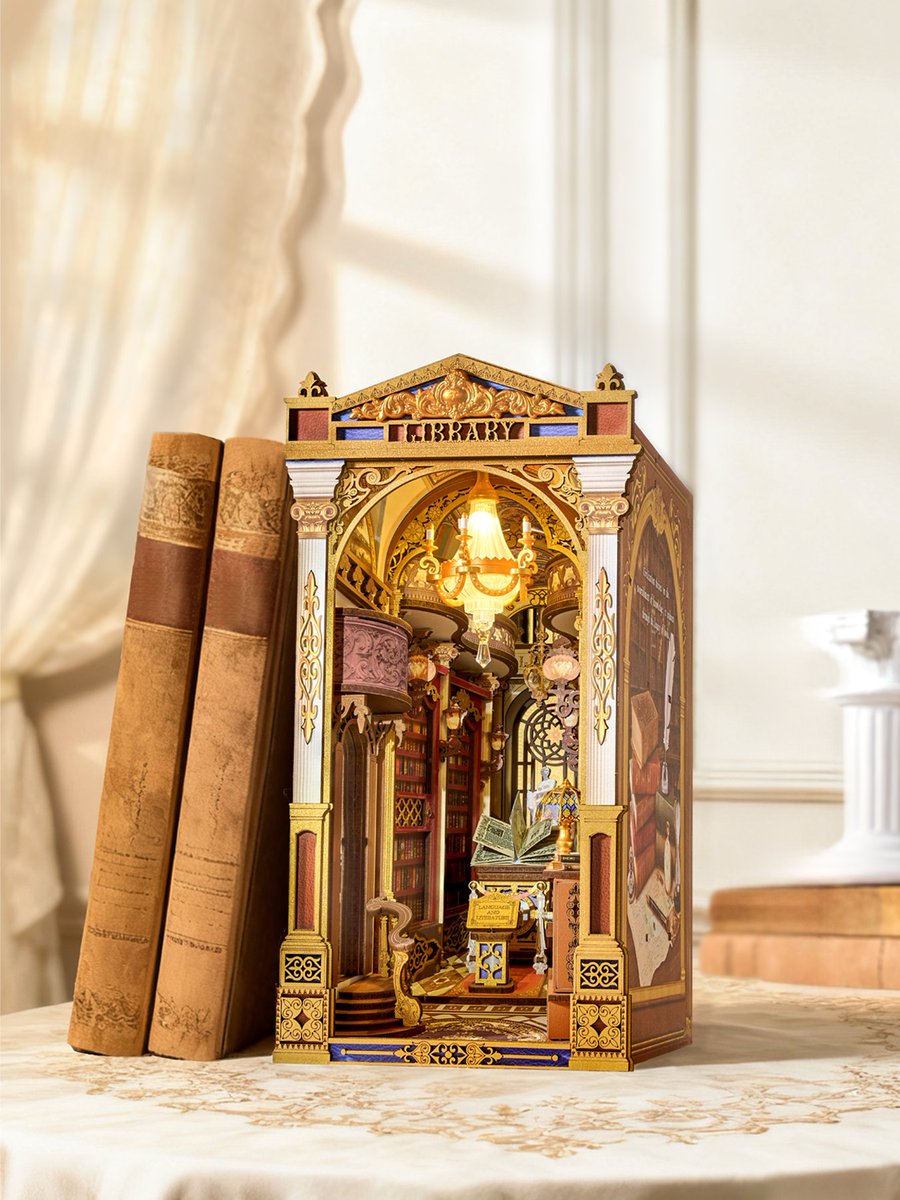 ✨英語版新商品✨／ DIY ブックヌックシリーズ ◼️TGB16 Library of