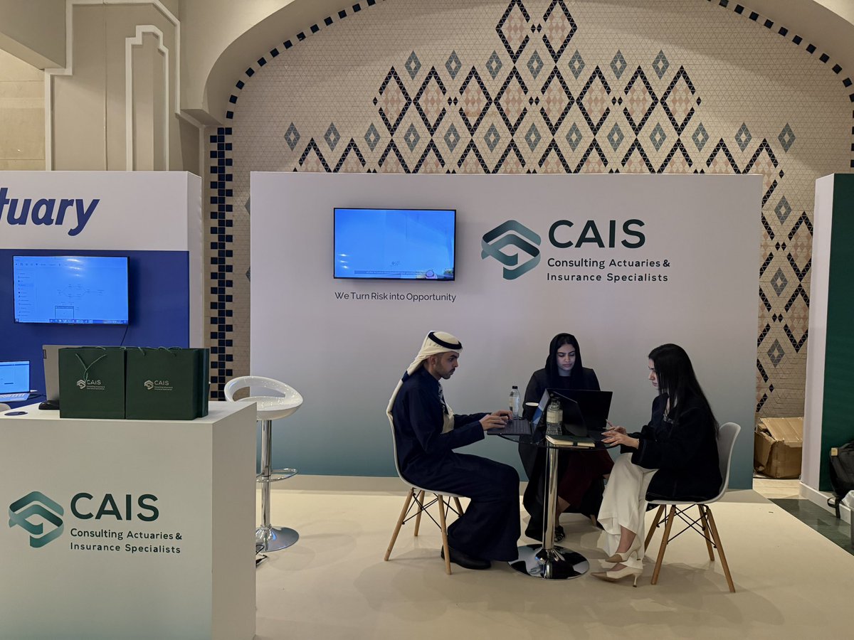 CAISKSA's tweet photo. مشاركة #CAIS #المؤتمر_العربي_الدولي_للاكتواريين٢٠٢٦م https://t.co/UJ7iTS31zo