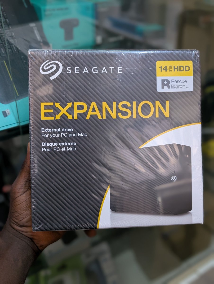 QltSystems's tweet photo. Seagate 14TB External Expansion HDD. Compatible with your PC and Mac
#storage #externalstorage #ethnetwork #computershopabuja #techshopabuja https://t.co/j6NnByHYEs