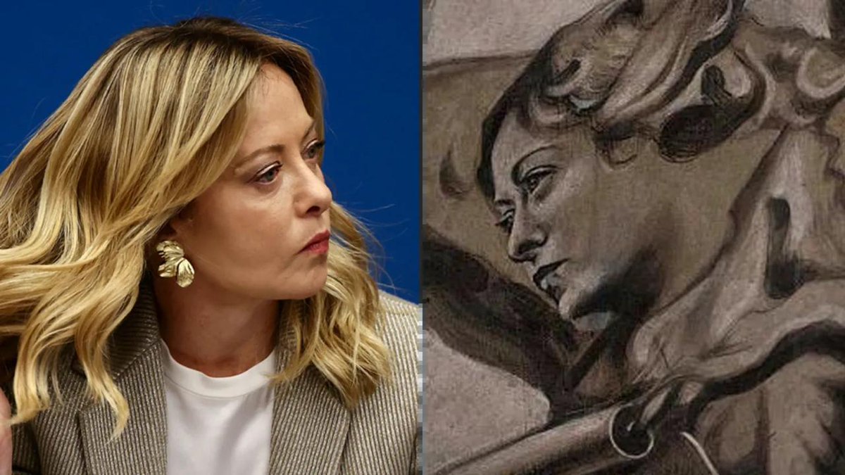 visegrad24's tweet photo. The face of an angel resembling Giorgia Meloni in a Roman church will be restored to its original version

The face of an angel in the Roman church of San Lorenzo in Lucina, which acquired a portrait-like resemblance to Italy’s prime minister after restoration work, will be returned to its original 2000 version, when the fresco was created, La Repubblica reports.

According to the newspaper, after the story about the “Meloni-like angelic face” attracted media attention, the church’s parish priest was contacted by the Vatican.

The parish priest, Daniele Micheletti, confirmed that “technicians from the episcopate are looking for a solution, and the drawing will be modified.”