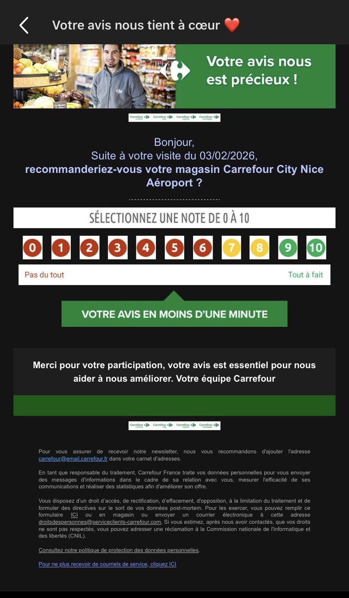 fastaroth's tweet image. Bonjour @CarrefourFrance . Je fais un achat à ma pause dej et je règle en espèce et sans passer la moindre carte fidélité. Comment savez-vous que j’ai fréquenté votre magasin ?