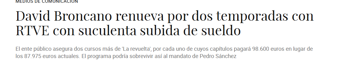 Tenemos a un científico mendigando financiación por las redes sociales y medios de comunicación para curar el cáncer de páncreas mientras a los sicarios del régimen les riegan con millones de euros de lo que el estado nos roba a todos.

Socialismo en estado puro.