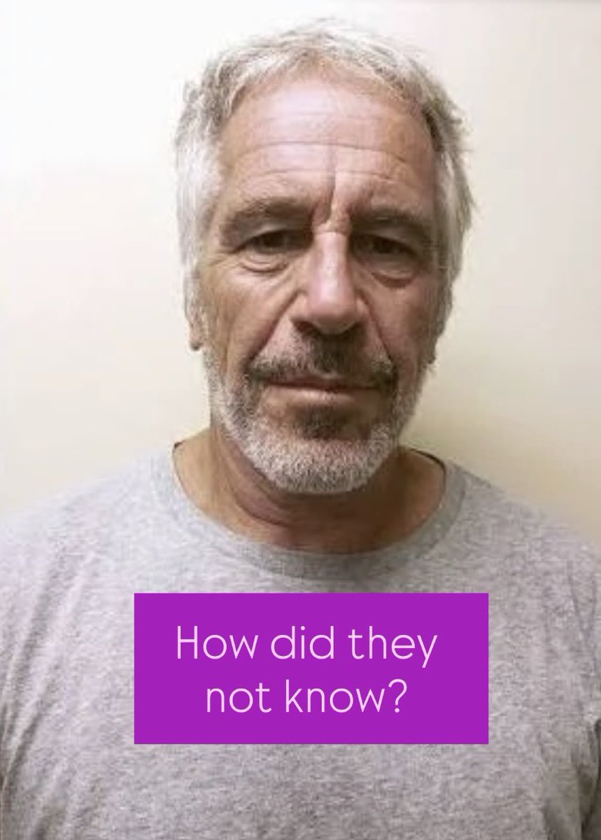 Struggling to get my head around the number of incredibly powerful men who - despite having managers, lawyers, investigators, advisers and brains - tell us that they didn’t know the ‘full-facts’ about Jeffrey Epstein.

I’m sure they do now ‘regret’ the time spent on his island,