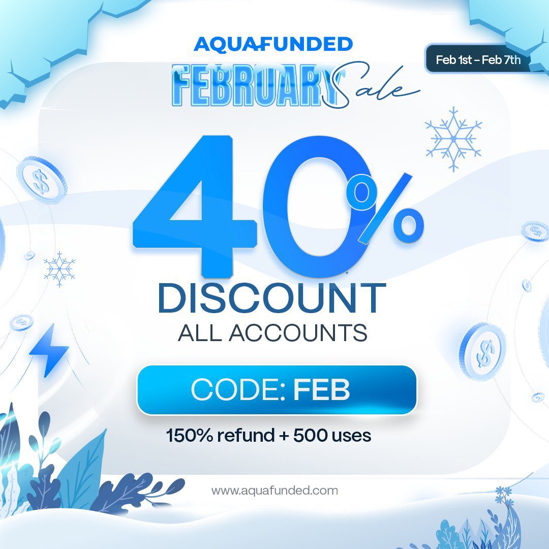 EMERGENCYFX9's tweet photo. February offer is here 🔥🎁🔥

40% OFF + 150% Refund for a limited time only!

💧40% OFF All Accounts (FEB)
💧 100% Profit Split and On-demand payouts available
💧 150% Refund

Get funded now at 👉https://t.co/JL8xJuzunC https://t.co/39NhJpeTWc