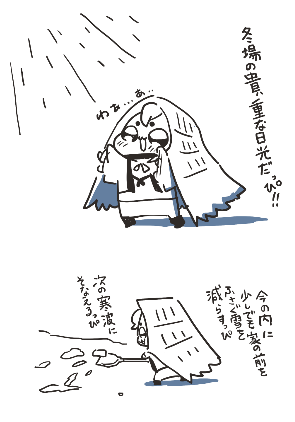 雪が降っても晴れていても雪国では雪と向き合うのですよ

週末にまた最強寒波ってマジですか? 