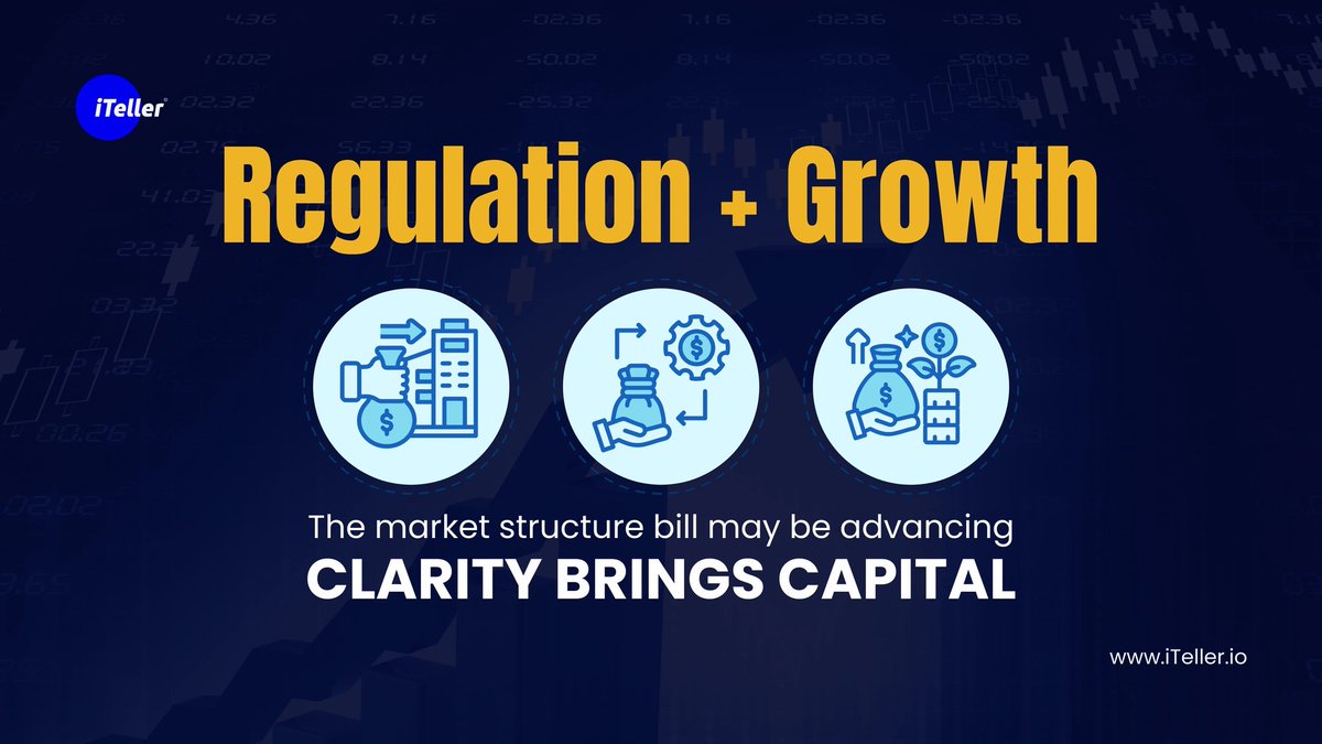Regulation doesn’t slow innovation, it unlocks capital. Clarity brings growth. 🚀