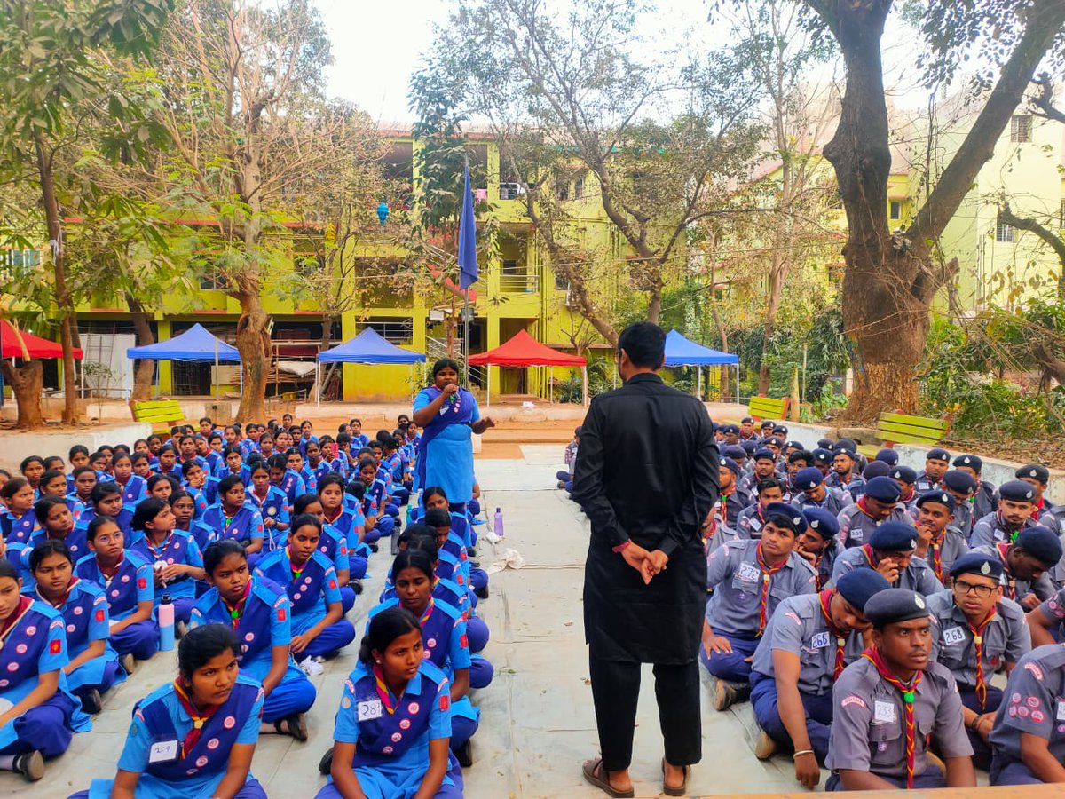 warriorimran's tweet photo. Sensitised 200+ young minds on cancer prevention,healthy food habits &amp; avoiding junk food,tobacco &amp; alcohol at Bharat Scouts &amp; Guides camp on World Cancer Day. Inspired volunteers from across Odisha to be ambassadors of health for #ViksitBharat2047

@rashtrapatibhvn @PMOIndia https://t.co/0GYfQqbs2G
