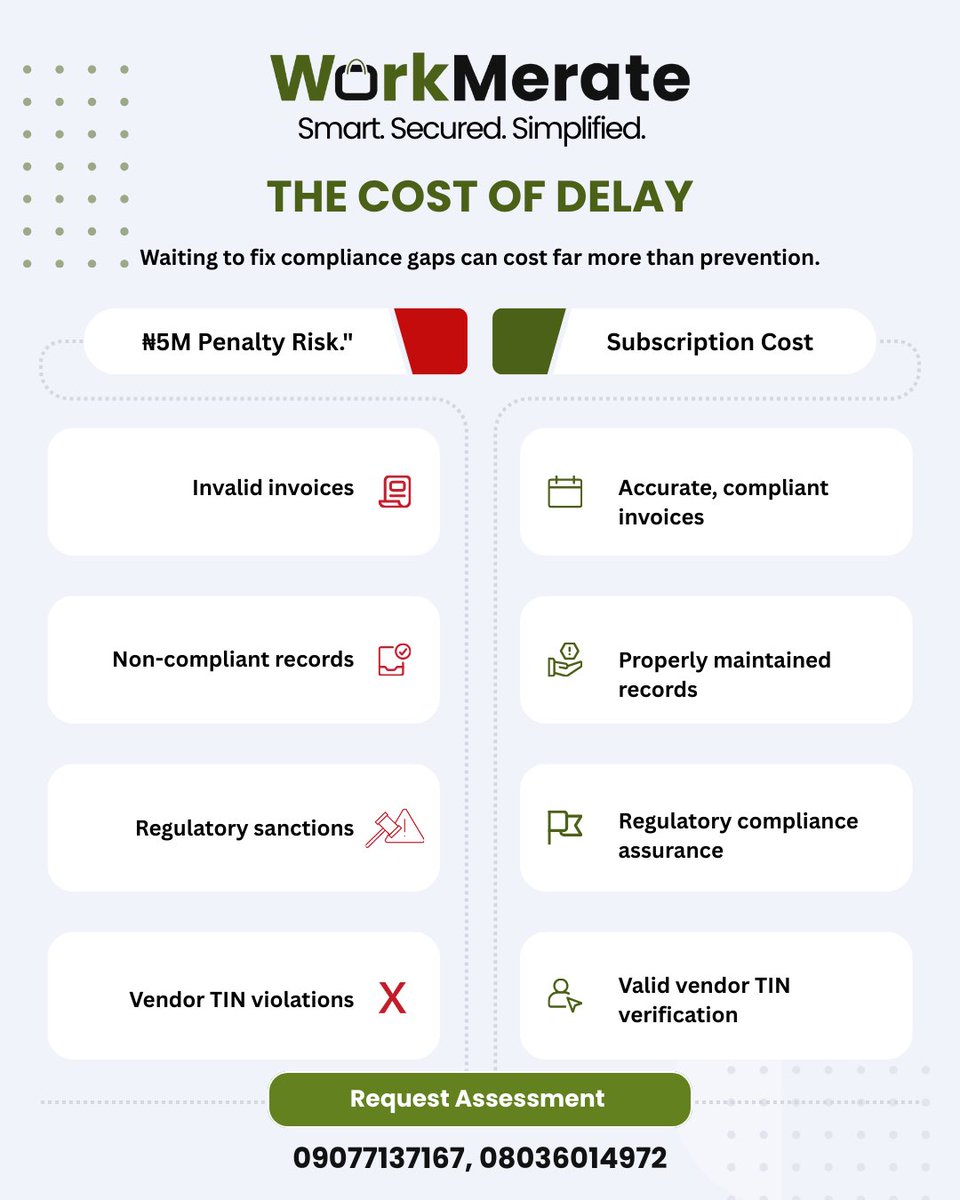 McGeorge_Ltd's tweet photo. WAITING is the most expensive line item on your balance sheet. From compliance penalties to talent churn, the cost of friction adds up.
See how #WorkMerate eliminates the idle time thatโs holding your business back. #McGeorgeConsulting https://t.co/n3nxXcwWyF