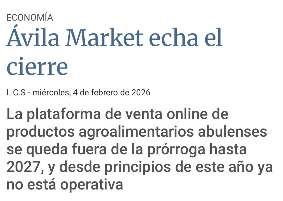 JaimeObregon's tweet photo. Sorprendente 😂 noticia de hoy e hilo de 2022 sobre esta digitalización de tocomocho.

No es que yo sea Nostradamus: es que era de cajón que el más de centenar de «marketplaces» locales eran solo propaganda institucional.

Y ahora, en 2026, solo puedo glosar aquí, solemne y ante todos vosotros, este colofón: ¡yo ya lo dije!