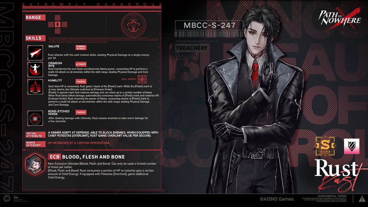 ■ MBCC-S-247 Rust
■ Endura Tendency

"The celebrated Hero of the West District, in the flesh... No? Does the title not suit you? My apologies. What name would you prefer to wear?"

#PathtoNowhere #PTN #TheThornyRoadstoDawn