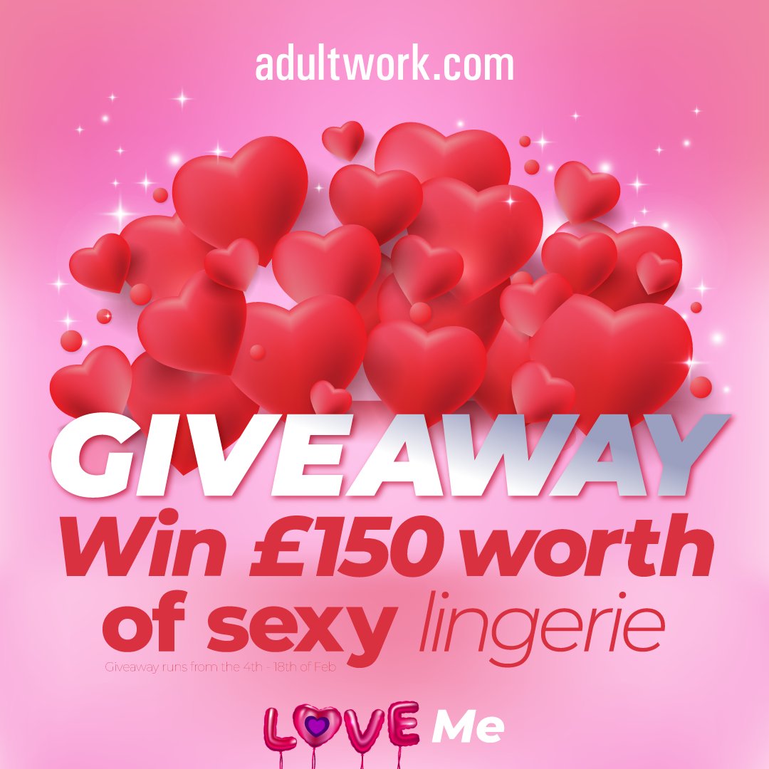 £150 Victoria’s Secret lingerie. All for you!! 💕

We’re celebrating self love this February with a luxury lingerie giveaway, worth up to £150 from Victoria’s Secret.

How to enter:
❤️Drop a photo of yourself wearing red, pink, or purple lingerie in the comments
❤️Like this post