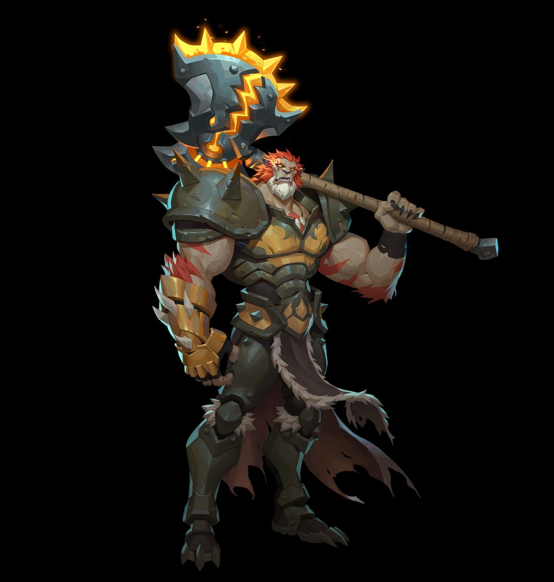 Ulkhror's tweet image. #Wayfinder Grendel art by Felipe Castro.
He is my favorite character in the game @playwayfinder 
I think that I love "beast men".... since I also love Lyko in Battle Chasers 😅. Anyway, beautiful art! @AirshipSyn 
artstation.com/artwork/V2a8XX