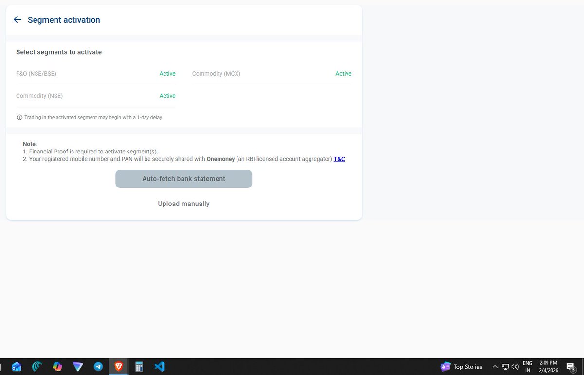 TopgearTraders's tweet photo. @Ashish1Nanda @kotakneo 
sir, i raised a ticket on X and through web regarding nse commodity activation, as website is showing mixed results
instead of correcting it, your team is asking 10 more questions and doing everything other than fixing this https://t.co/wVPwgTq6Ma