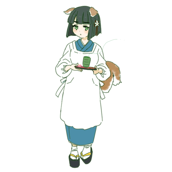 「お茶菓子・・」|sinano-ya@twoのイラスト