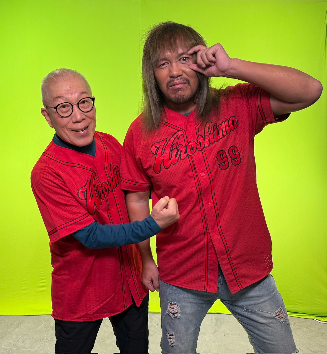 今年も一緒に歌いましょう！
盛り上げていきましょう！
 
#内藤哲也 
 #小林克也 
 #それゆけカープ 
 #広島東洋カープ