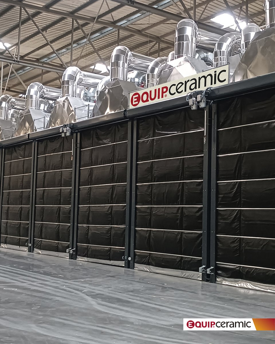 Equipceramic_SA's tweet photo. At  #EQUIPCERAMIC, we have successfully completed the installation of a new  #Chamber #Dryer for clay tiles in Spain. 
#engineering  #bricks #innovation #alwayswithourcustomers #industrial #robotics #equipceramic #secadero #dryerindustrial

https://t.co/XFR3bRlWxo https://t.co/E1Vm7Puphl