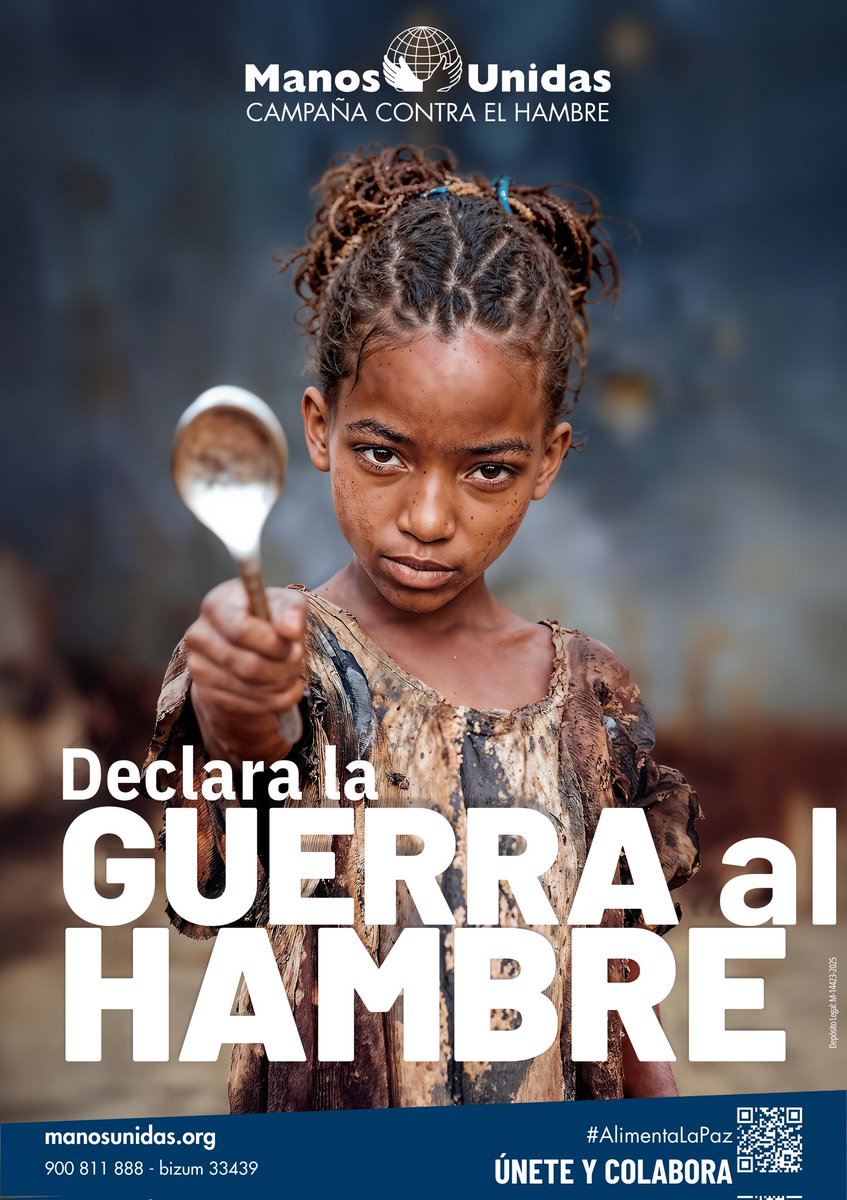 Tras la celebración de la eucaristía se realizará en el comedor la tradicional Cena del Hambre de nuestra Parroquia del Pilar y Santa Teresa, organizado por Manos Unidas de Santa Teresa de Úbeda.