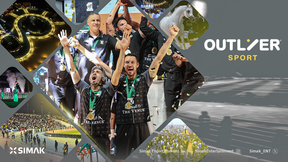 Simak_ENT's tweet photo. Outlier Sports⚽️ l @EventsOutlier 

العلامة الرياضية التابعة لمجموعة SIMAK، متخصصة في تصميم وتنفيذ التجارب الرياضية، من البطولات إلى البرامج المجتمعية، مع إدارة الحشود أثناء المباريات باستخدام أفضل التقنيات الحديثة لضمان تجربة رياضية منظمة وآمنة ✨. https://t.co/0bwluTqdxE