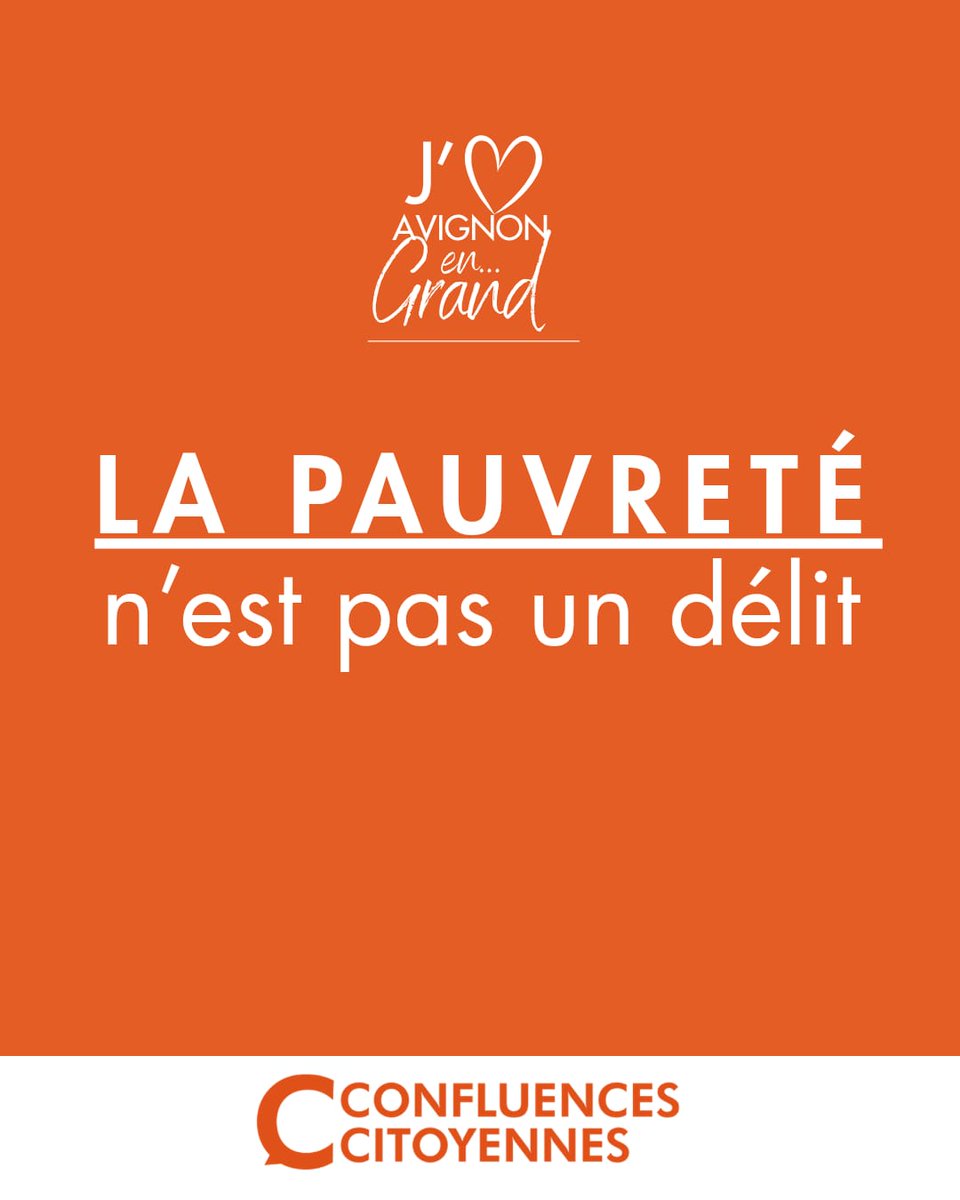 PRGontard's tweet photo. Agir contre la précarité, jamais contre les personnes
#Avignon #Municipales https://t.co/AmLp4EA86e