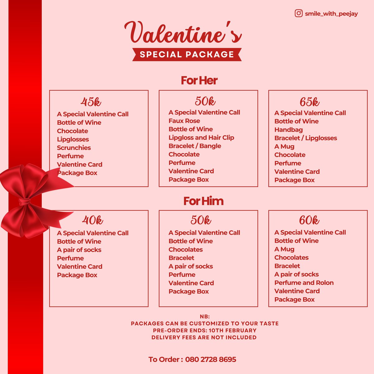 smilewithpeejay's tweet photo. Whats his or her love language?
Words of affirmation or receiving gifts? We've got you ❤ https://t.co/P5tKkE7Sop
