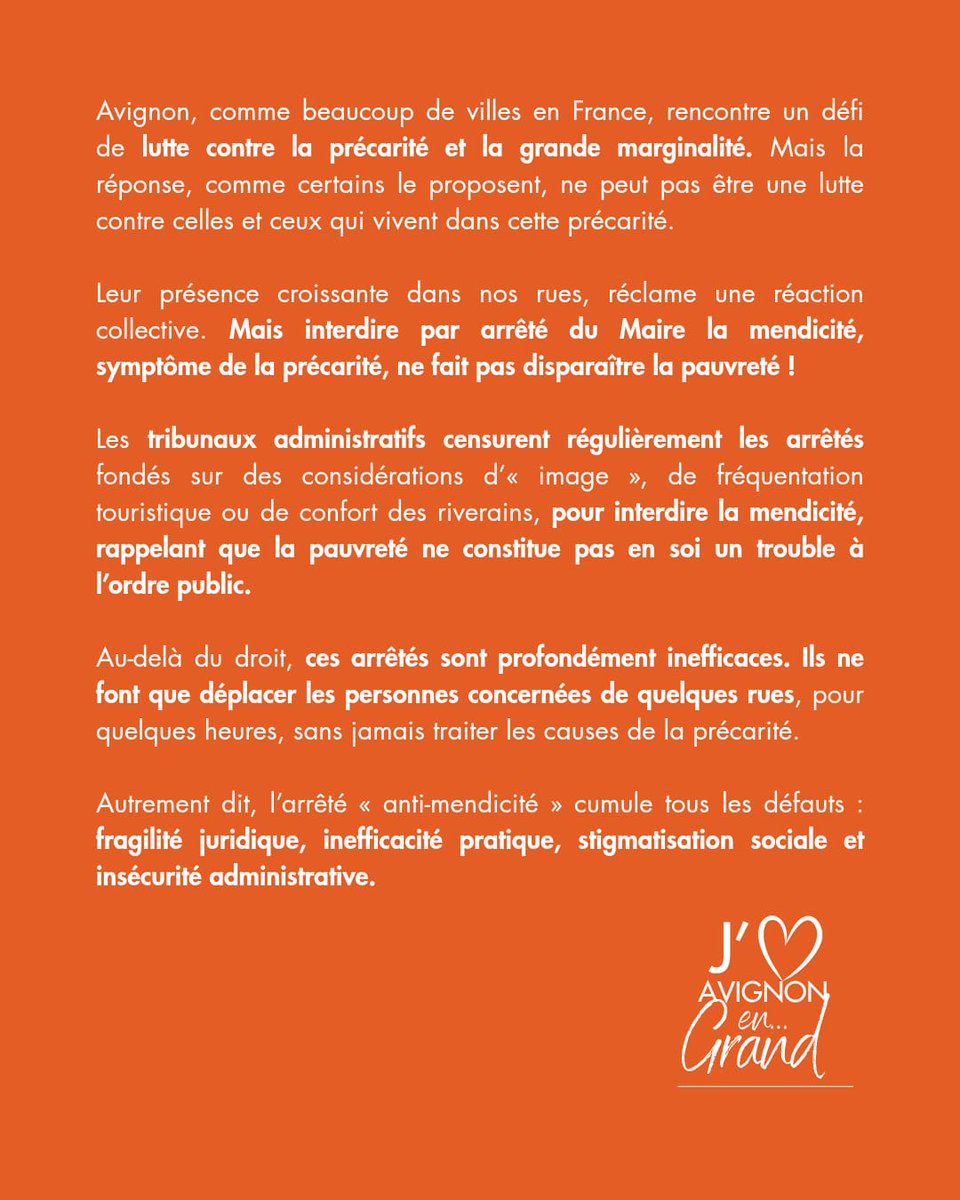 PRGontard's tweet photo. Agir contre la précarité, jamais contre les personnes
#Avignon #Municipales https://t.co/AmLp4EA86e