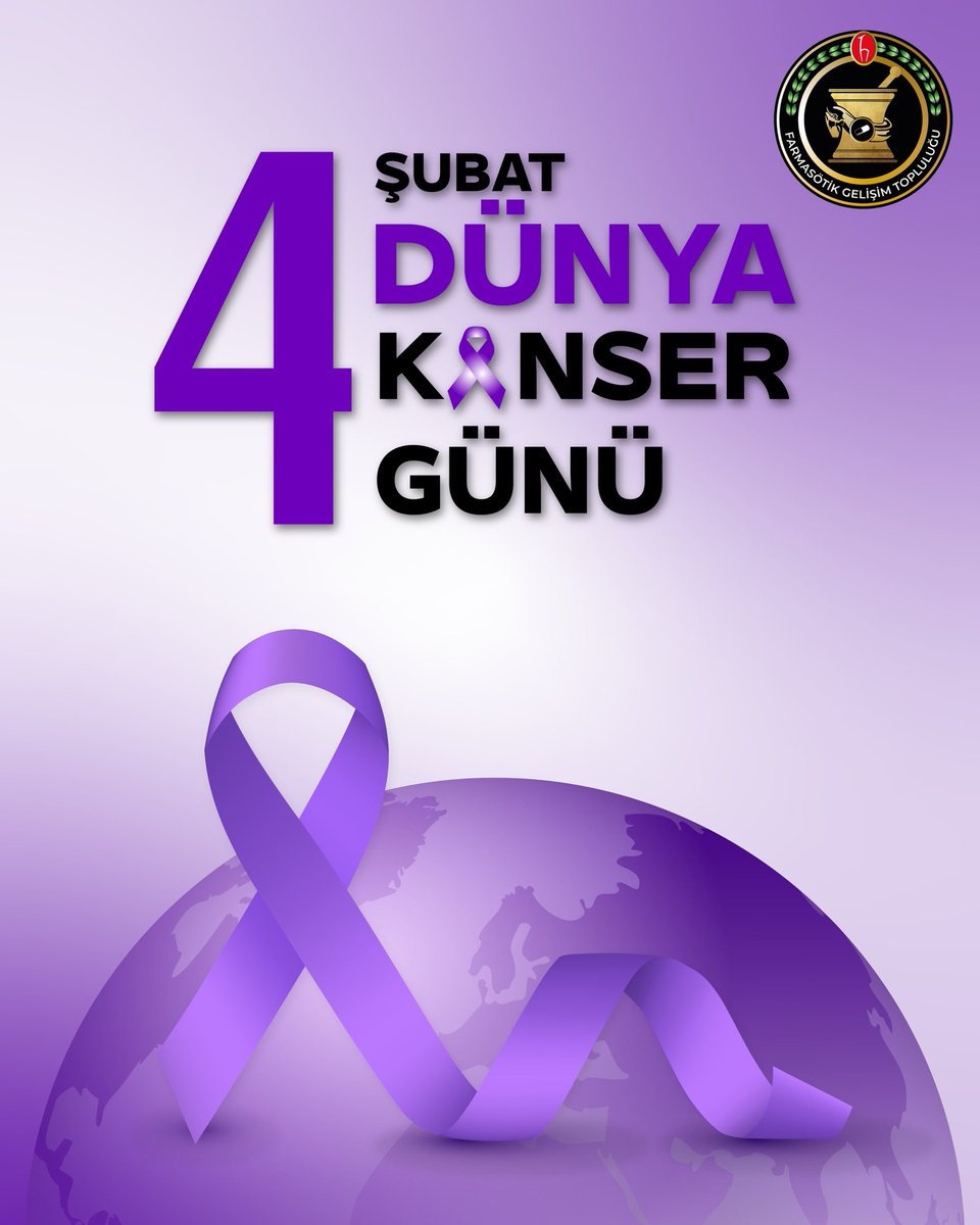 4 Şubat Dünya Kanser Günü 🎗️
Erken tanı ve düzenli taramalar kanserle mücadelede hayat kurtarır. Bilinçlenmek, korunmanın ilk adımıdır.

#DünyaKanserGünü #hüfgt #hacettepeeczacılık