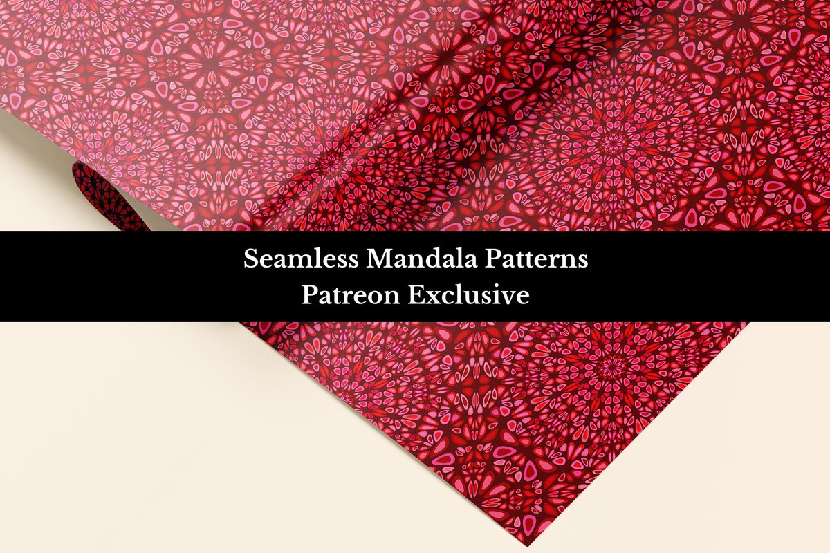 DavidZydd's tweet image. Seamless Mandala Patterns - available on Patreon: patreon.com/cw/MandalaMagi… #patternmarket #wallcoveringdesign #vectorpattern #MandalaMagicMarket