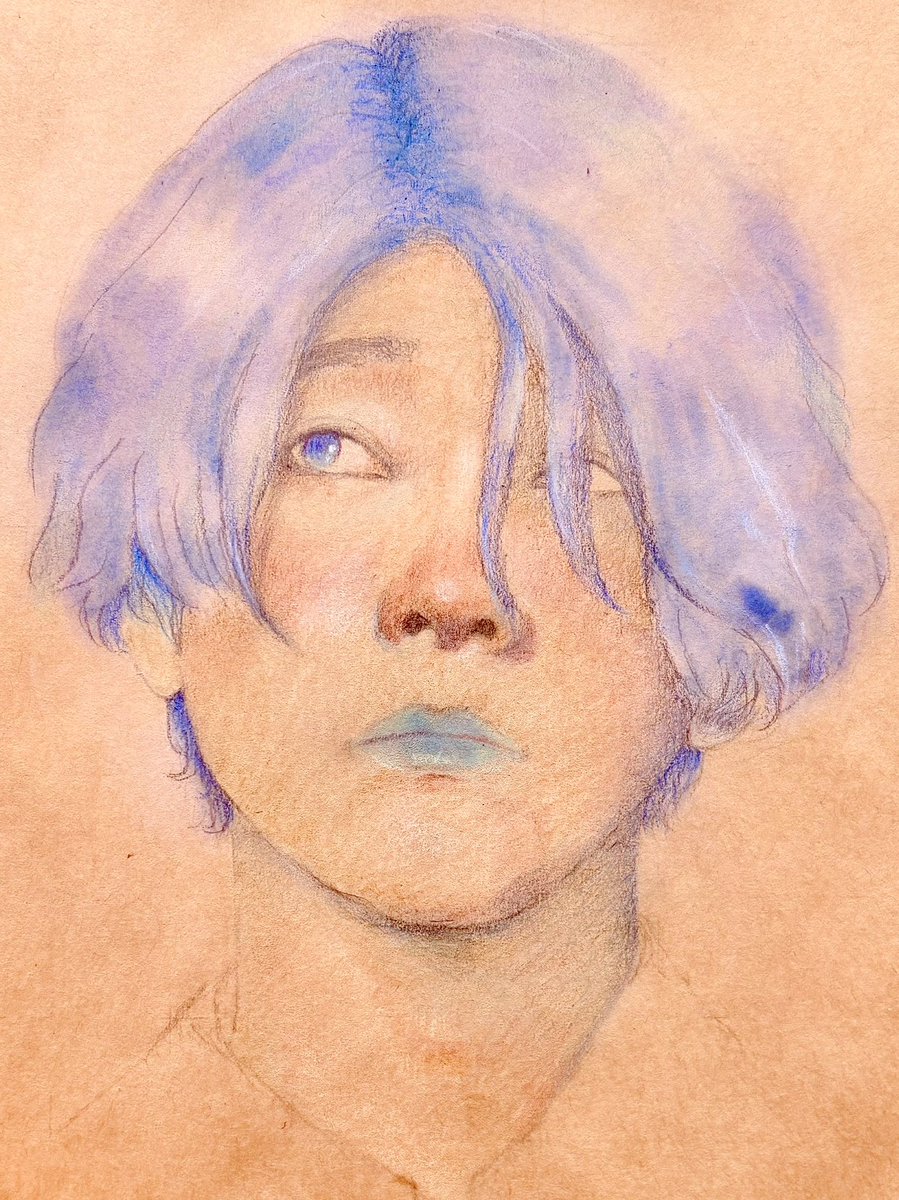 ソロミニアルバム楽しみだなぁ #大森元貴 #MotokiOhmori #お絵描き練習