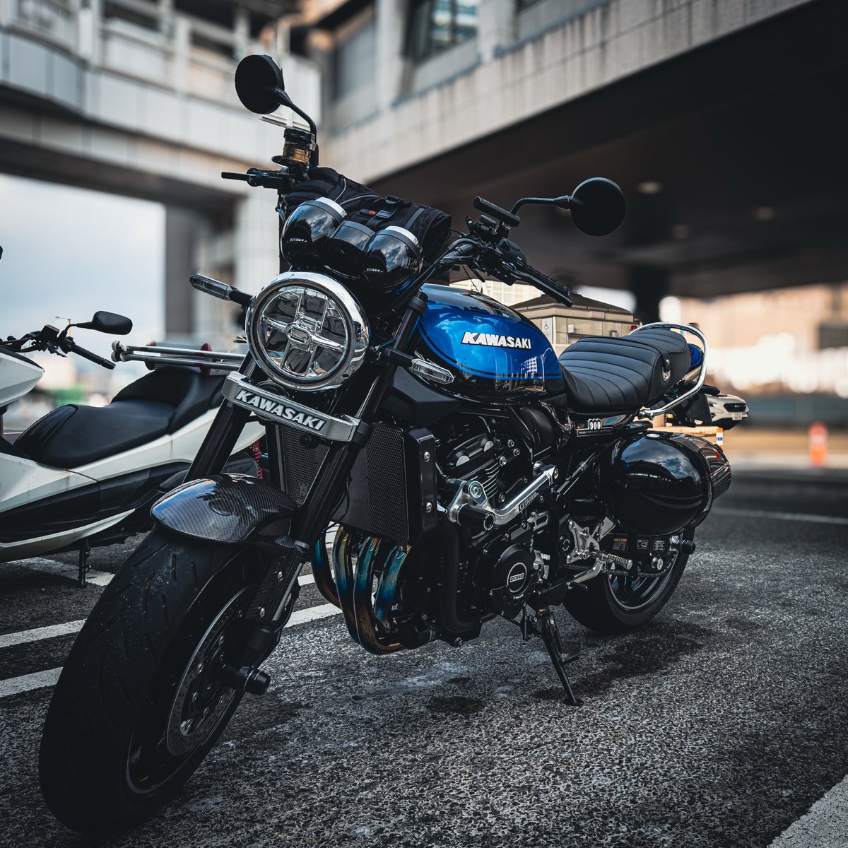 2024辰リース★ ハンドメイド特価❣️ 毎月4日は4気筒の日 #Z900RS #ZX25R 早よ春ならんかな🌸