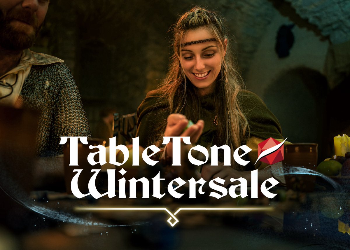 Tabletoneapp's tweet image. Stay tuned for our Wintersale this Friday the 6th, we have a bunch of good things prepared for you - new Theme Pack, 20% off all purchases as well as a FREE new location 🎪✨
More details on our discord early or on friday the 6th of February

#game #promotions #deals #release