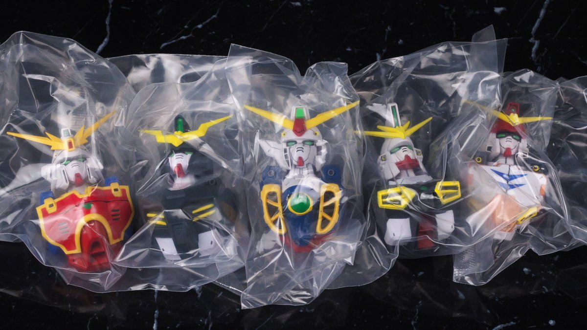 ★一番くじ ガンダムw ヘッドマグネット 4個セット 一番くじ 新機動戦記ガンダムW 30th Anniversary E賞 MSヘッド