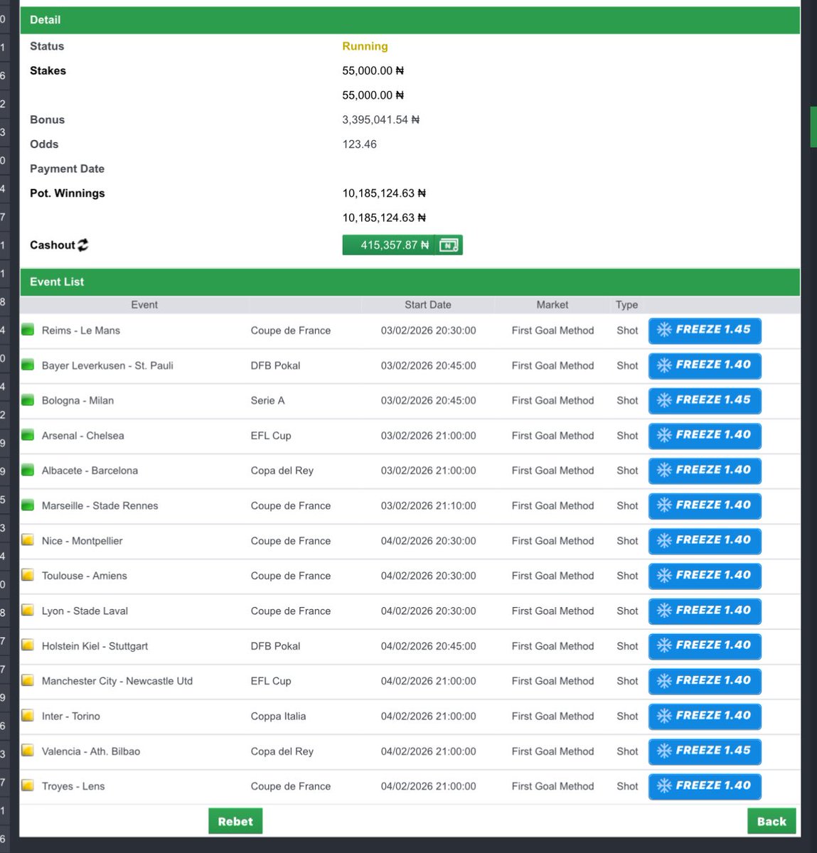 cindy_blog's tweet photo. Grand audits tonight on BET9JA

Dinner for active followers when we boom

100 odds on telegram : https://t.co/jPSpt9dQrF

Stay active 😊✅ https://t.co/yV4GSBp02z