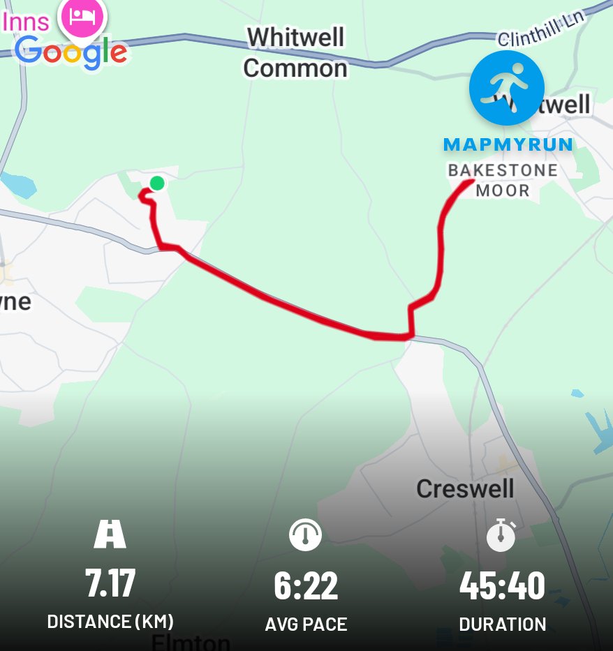 Morning run