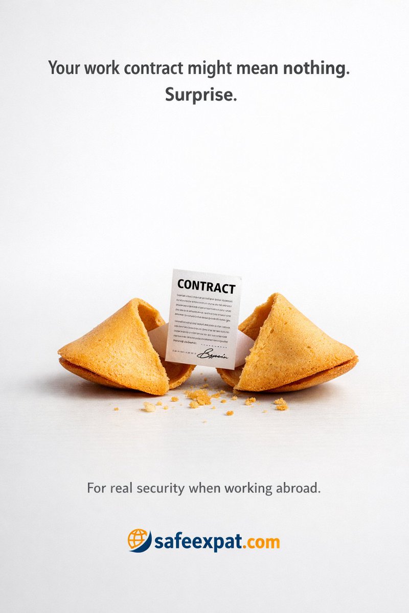 A contract can look solid — until it’s tested abroad.
When rules change, paperwork cracks.
Know what really protects you before you move.
Clarity beats surprises.
#ExpatLife #WorkAbroad #KnowYourRights #NoSurprises #SafeExpat