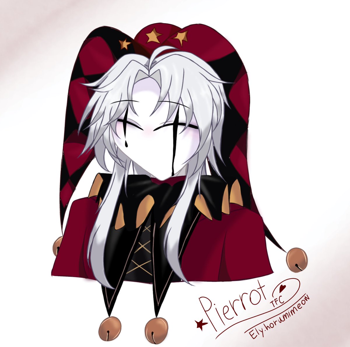 Harlequin and Pierrot ||im too lady I need some help