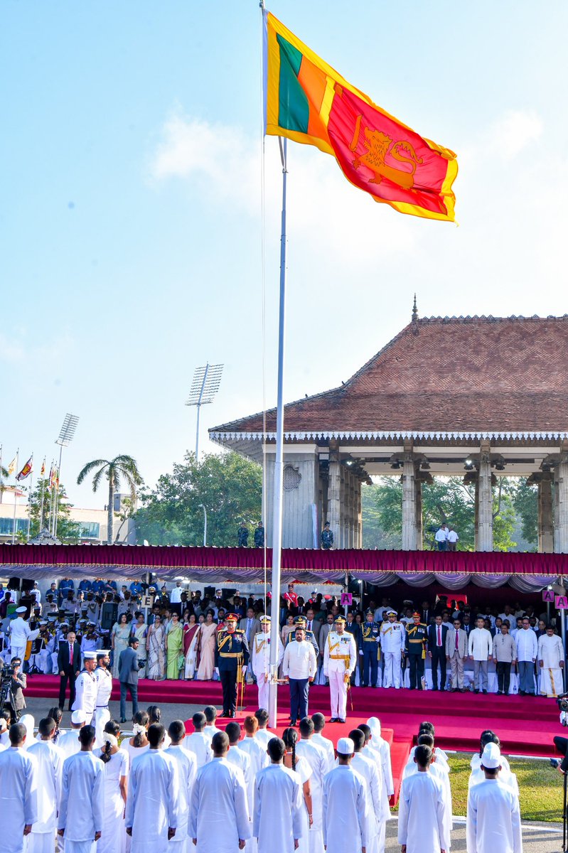 anuradisanayake's tweet photo. I call on all Sri Lankans to unite in rebuilding our nation, rooted in our proud history, guided by the rule of law, respectful of diversity, protective of our ecosystem and committed to ensuring economic benefits reach every citizen. https://t.co/8qIO7EJFSH