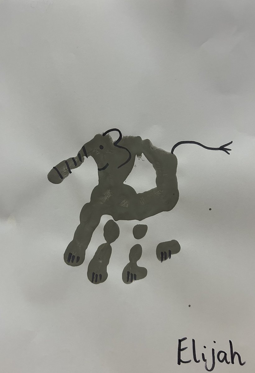 NantCelynBase's tweet photo. This week we listened to Rumble in the Jungle. Look at our amazing animal pictures 🐘🦁🐅@nantcelynschool https://t.co/dCRZeWufT9