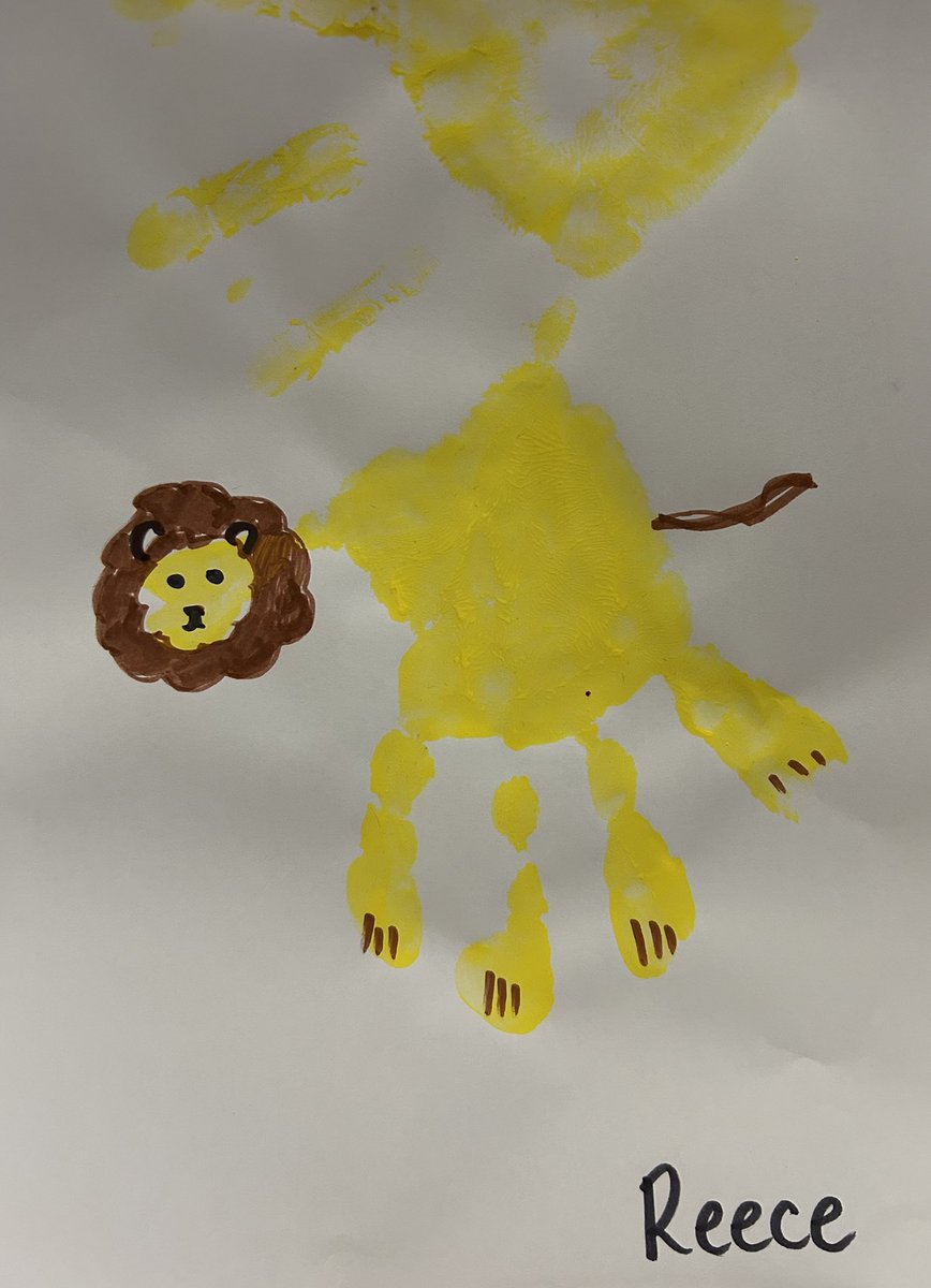 NantCelynBase's tweet photo. This week we listened to Rumble in the Jungle. Look at our amazing animal pictures 🐘🦁🐅@nantcelynschool https://t.co/dCRZeWufT9