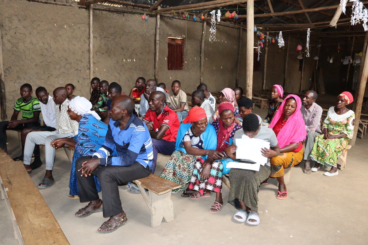 WindleUganda's tweet photo. This week, we are engaging secondary school learners and parents in Rwamwanja Refugee Settlement through a #GoBackToSchoolCampaign under the @USEEPUg  project, with support from @Educ_SportsUg, because keeping learners in school shapes stronger futures. https://t.co/VBred9gIbc