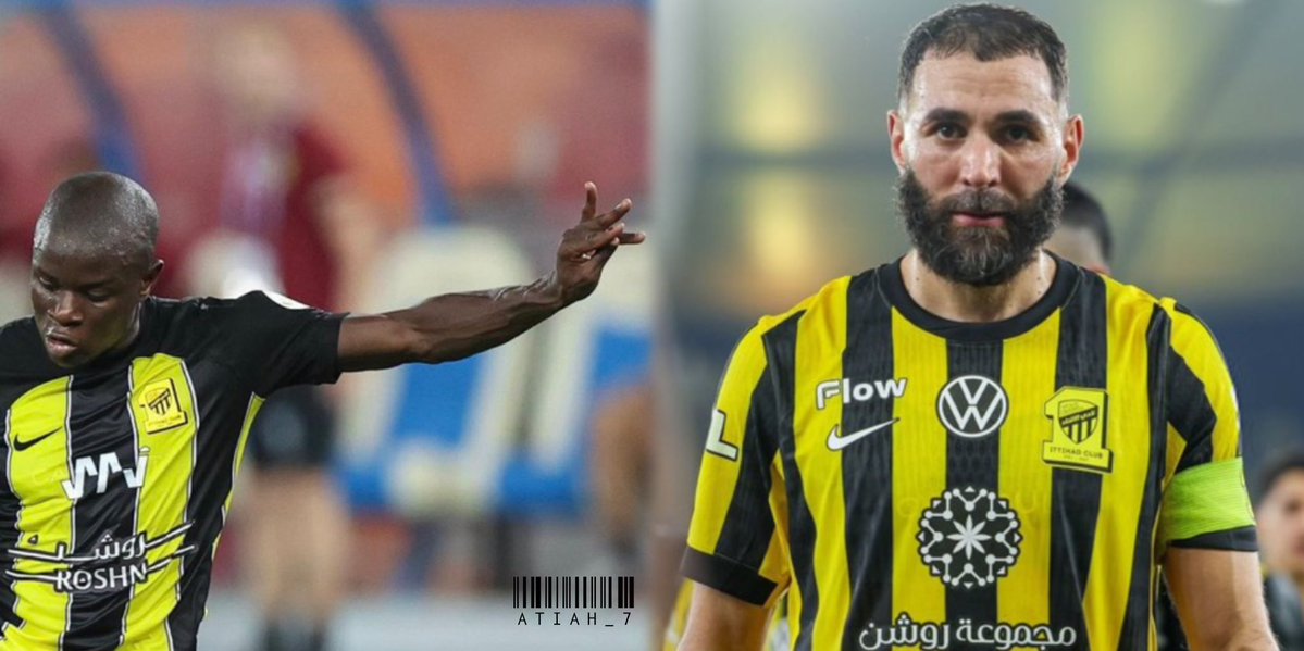 الوداع لأحد أفضل اللاعبين في #الاتحاد بالسنوات الاخيرة .. شكرًا شكرًا شكرًا انجولو كانتي 💛🫶🏻