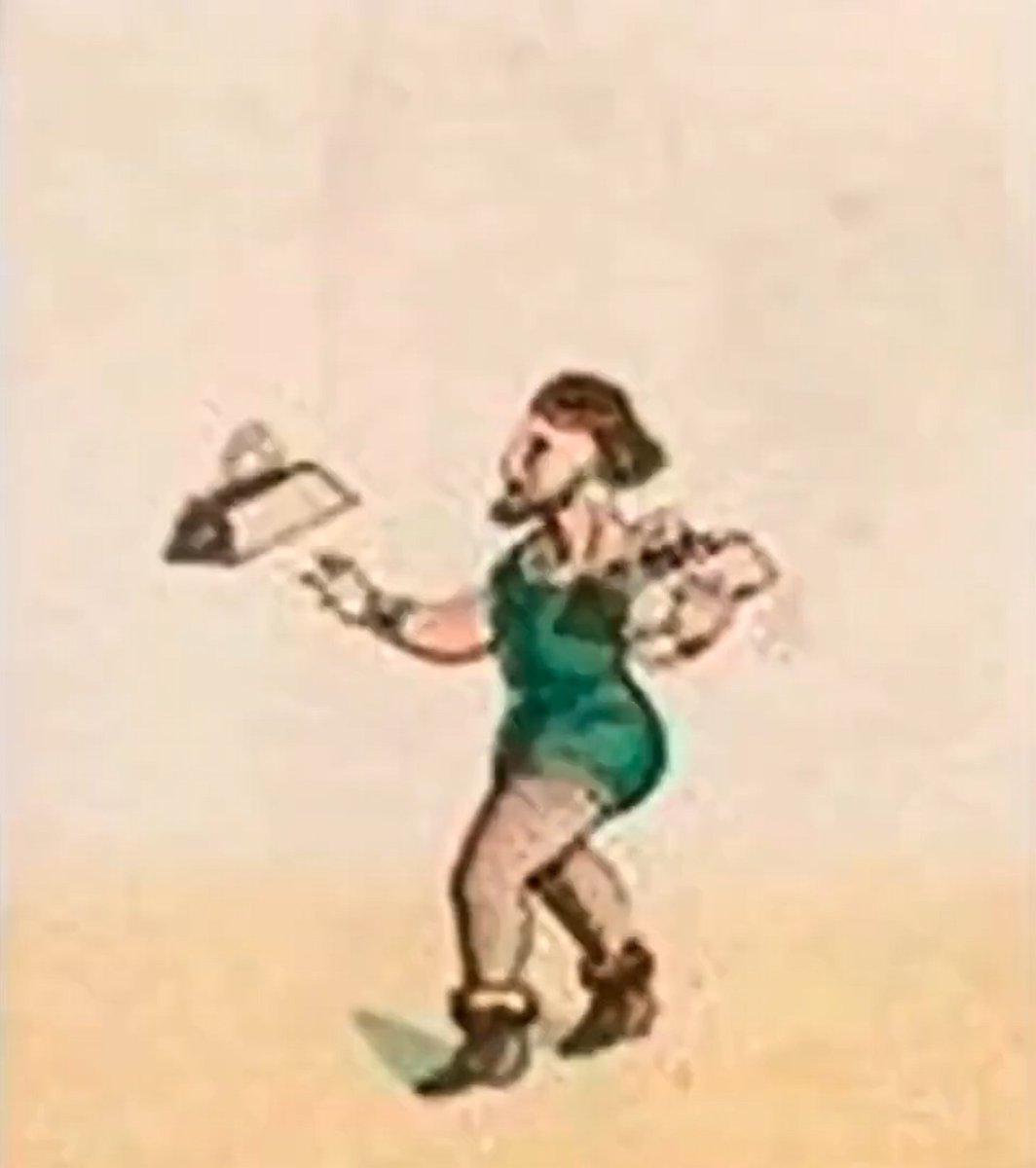 Essential_Films's tweet image. The Herculean figure at the centre of "The Strong Man" (1878) is shown holding a heavy weight in his left hand while juggling another with his right. The animation forms part of Émile Reynaud’s third series of strips for the Praxinoscope, co...
Continue at essential-films.co.uk/film/the-stron…