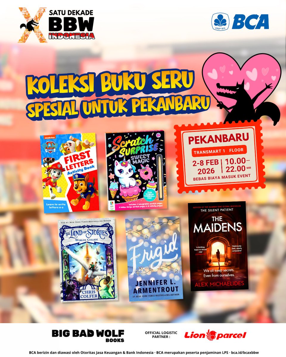 Big Bad Wolf Indonesia tweet media