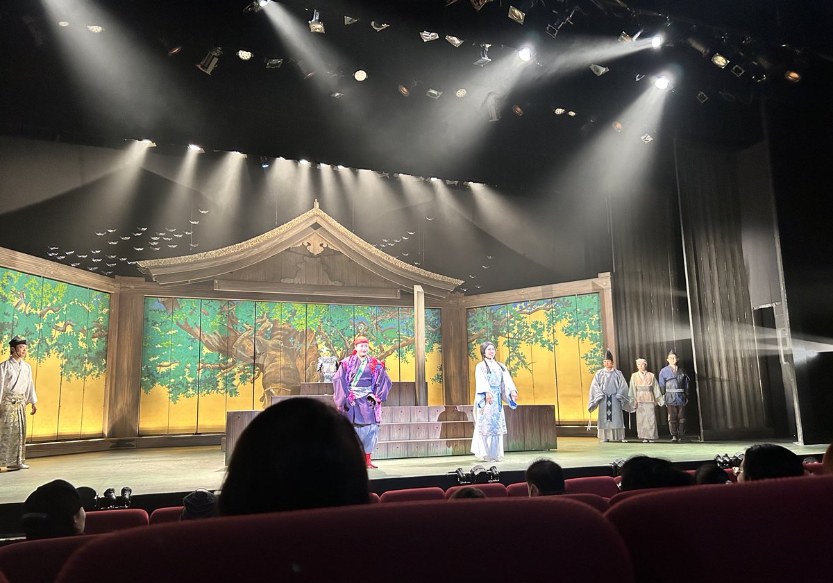 m_now07's tweet photo. #新鶴姫伝説 10回目🅰️（2月1日）

1ヶ月ぶりってだけなのに、異常に「うわぁ、ぐわぁ」ってなって大忙しだった…←
2幕で龍神様に怒ってる鶴に対して､初めて怖いって感じてしまうほどに迫力があった🫧

1､2月を1日で観劇してるから3月も！って思ったけど卒業式だった。行けない…😶‍🌫️ https://t.co/EYy68UfWYT