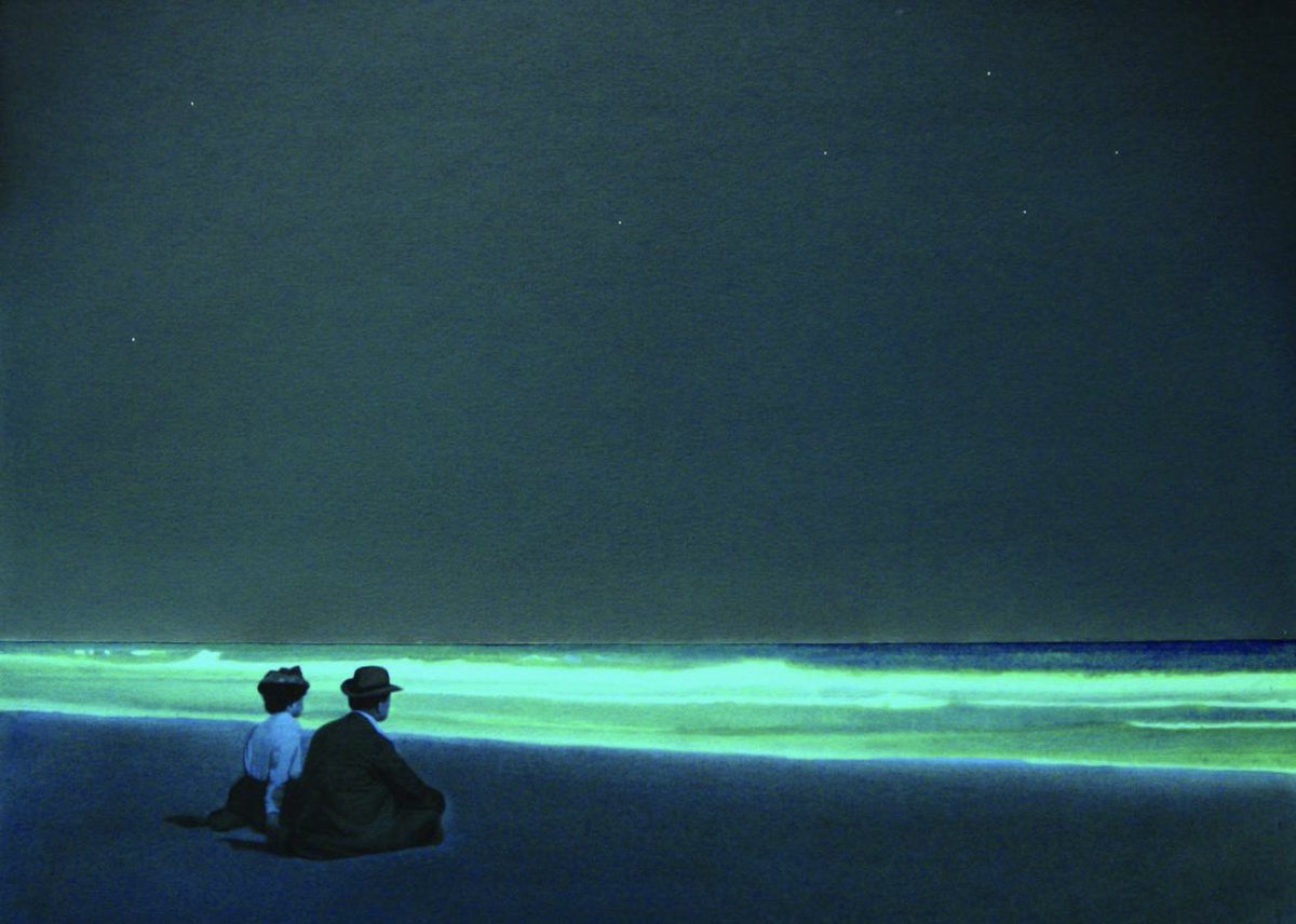 Two Friends on the Shore of Long Island. Artist: Devin Leonardi (American, 1981–2014), 2009.