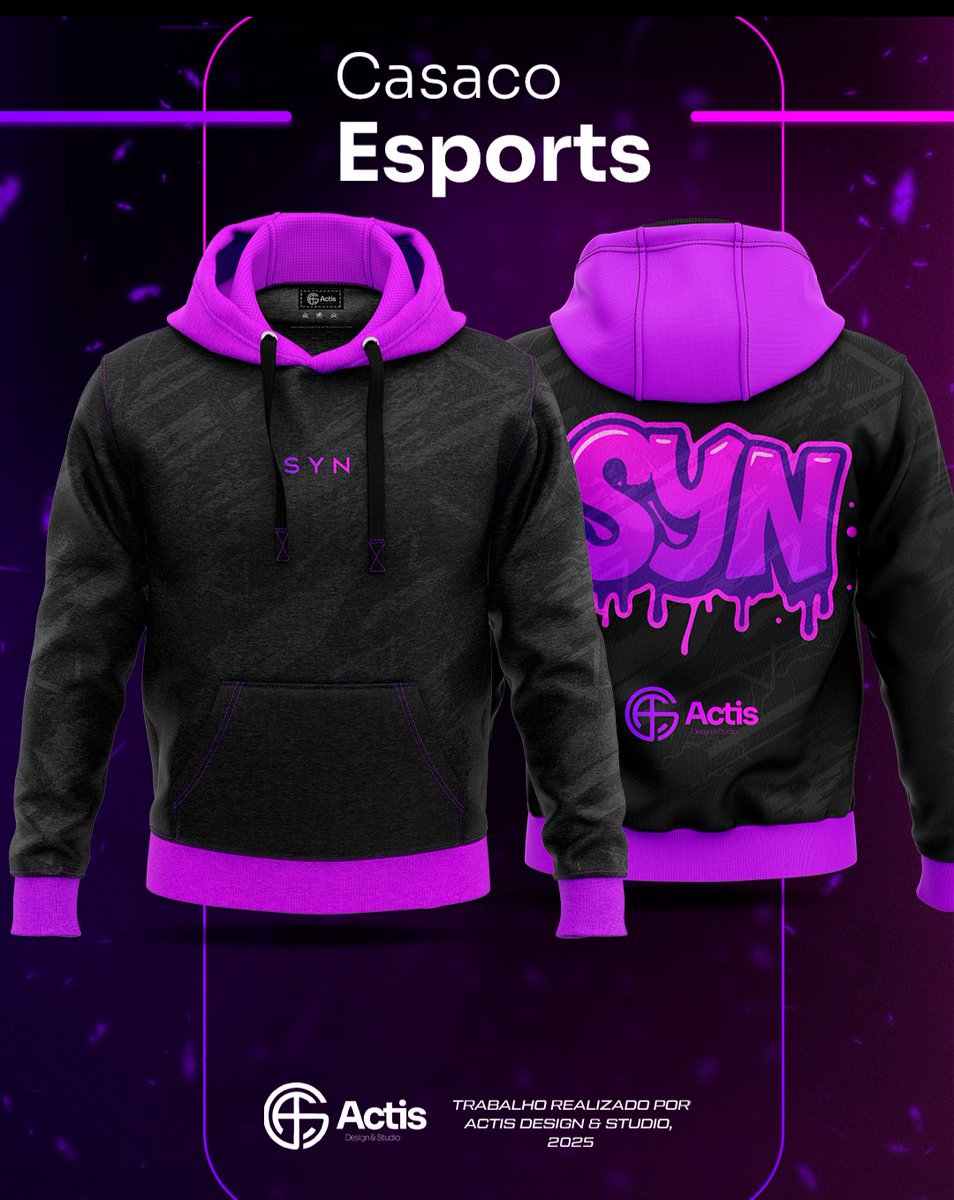 SynG4ming's tweet photo. Novo moletom da SYN Gaming para somar em nossos produtos. Nos siga em nosso instagram para acompanhar mais notícias! O que você achou? 👀👀 https://t.co/zHcdcnKidY